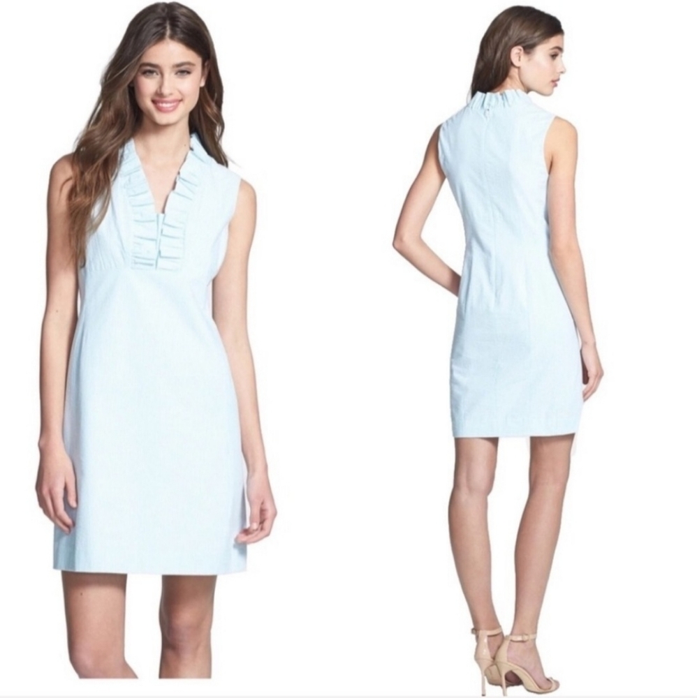 Lilly Pulitzer Adeline Seersucker Shift Dress